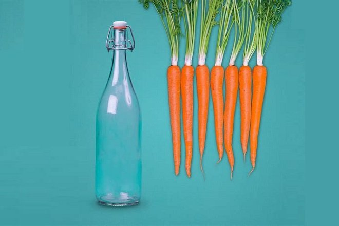 cách bảo quản nước ép cà rốt