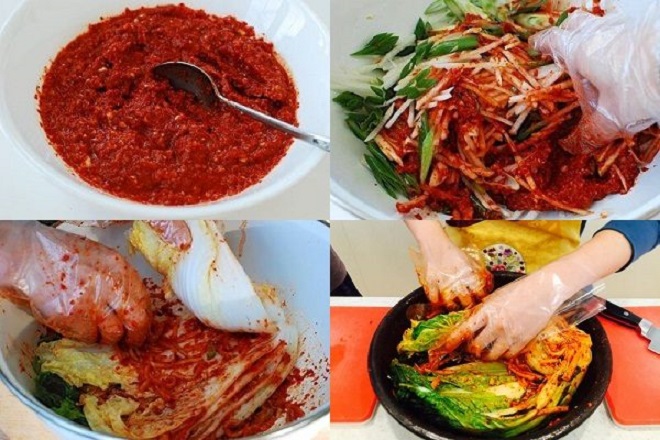 cách làm kim chi củ cải chay