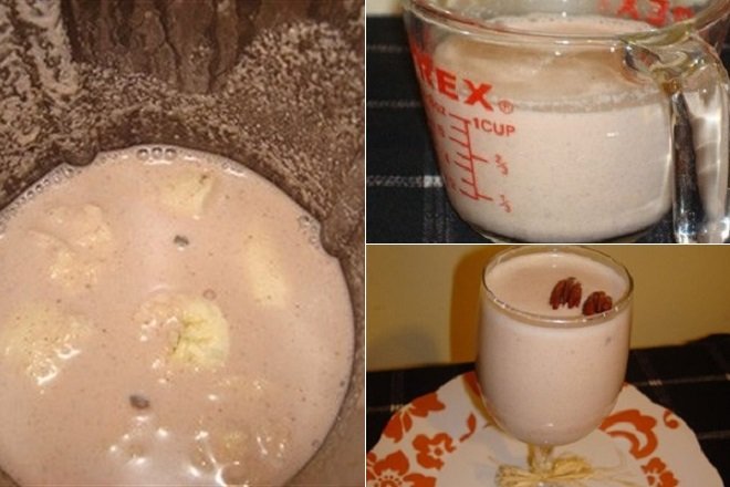 cách làm sinh tố chuối socola