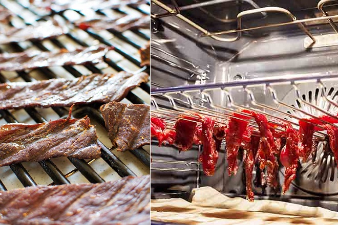 cách làm thịt bò khô bằng lò nướng