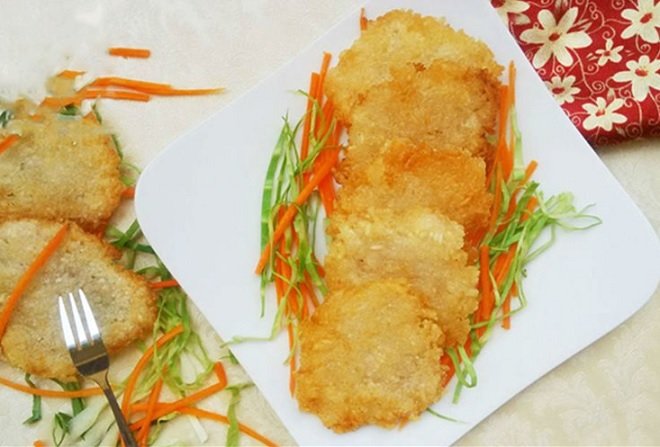 cách làm xôi chiên bơ vàng ươm, giòn khấu