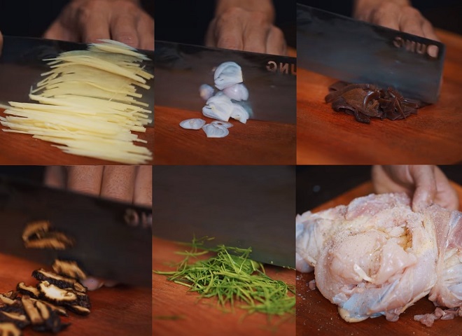 cách sơ chế nguyên liệu thô
