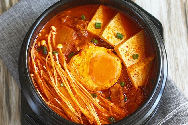 canh kim chi