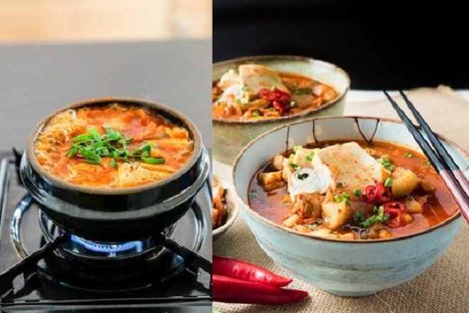 canh kim chi
