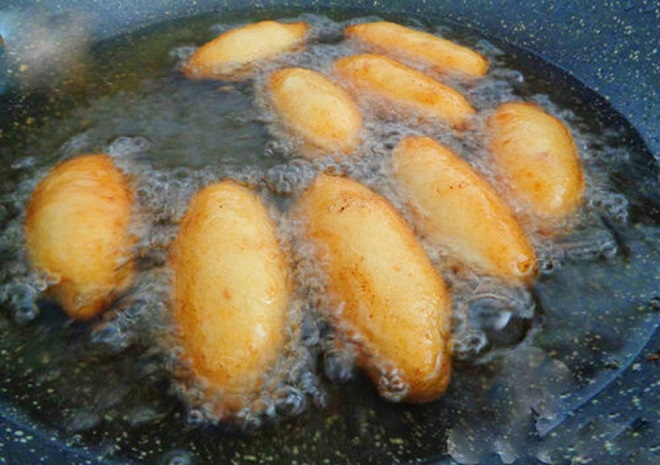 chiên bánh