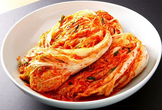 kim chi củ cải chay