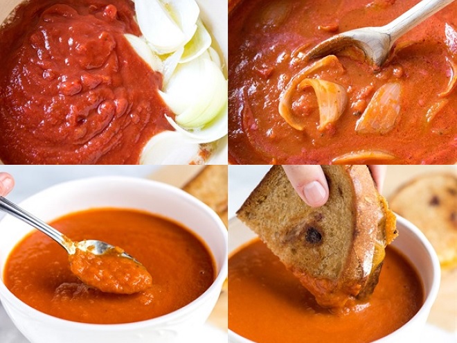 làm hỗn hợp tương cà chua chấm kèm bánh mì ngon "hết sảy"