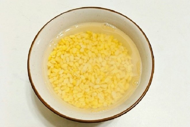 ngâm đậu xanh cho nở