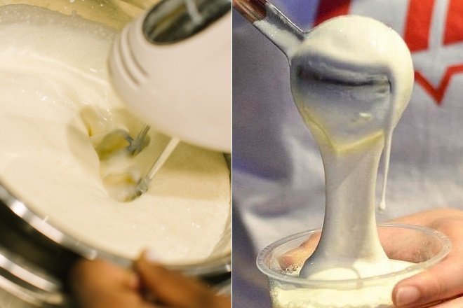 cách làm kem cheese phô mai phủ trà